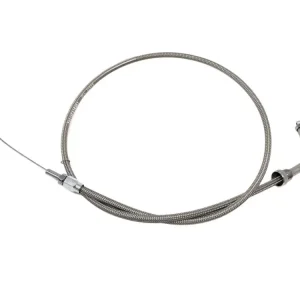 Highway Hawk Stahlflex Gaszug B "Schließer" + 20 cm Honda CMX 500 Rebel Schneller Versand