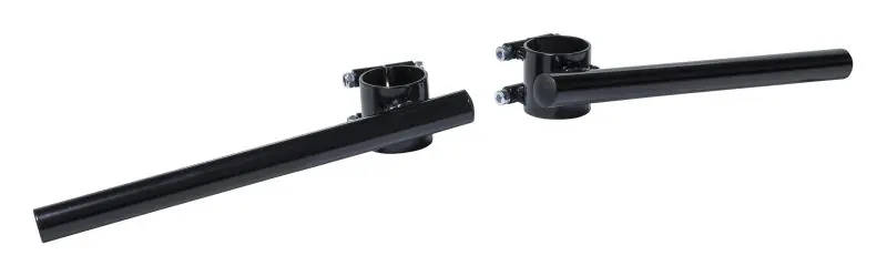 Schneller Versand Highway Hawk Lenker „Clip-on“ 22 mm (7/8") Schwarz – für 41 mm Gabelholme