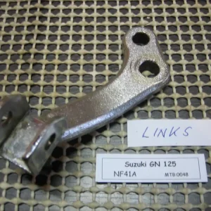 Suzuki GN 125 NF41 Aufnahme Fußraste Fahrer links Must-Have