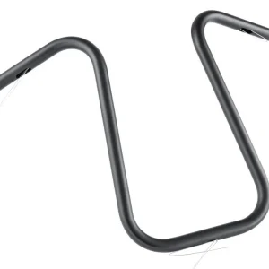 Highway Hawk Lenker "The Big Boss" 720 mm breit 410 mm hoch für "1" (25,4 mm) Klemmung mit 3 Loch Bohrung schwarz matt TÜV Kracherpreis