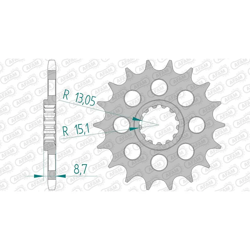 AFAM Ritzel #520 16 Zähne 88801-16 Top-Seller