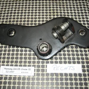 Hyosung GA125 Cruise II Fußrastenaufnahme Fahrer rechts Neue Kollektion