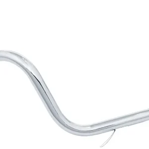 Schneller Versand Highway Hawk Lenker "FXWG-Style" 700 mm breit 220 mm hoch für "1" (25,4 mm) Klemmung mit 3 Loch Bohrung chrom TÜV