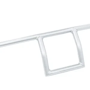 Highway Hawk Lenker "Square" 700 mm breit für "7/8" (22 mm) Klemmung chrom TÜV Direkt Vom Hersteller