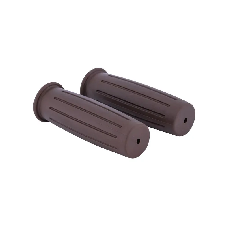 Highway Hawk Griffbezüge Lenkergriffe "Vintage Brown" für 1" (25,40 mm) Lenker ohne Gaszugaufnahme - ohne herausnehmbaren Endkappen Saisonangebot