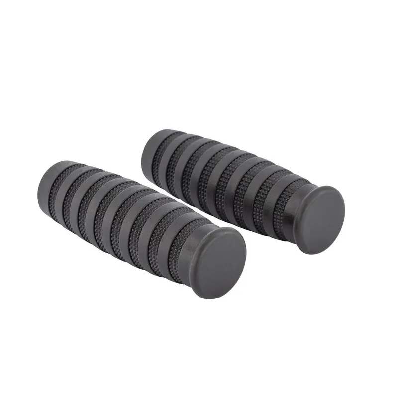 Online Kaufen Highway Hawk Griffbezüge Lenkergriffe "Street Black" für 1" (25,40 mm) Lenker ohne Gaszugaufnahme - ohne herausnehmbaren Endkappen