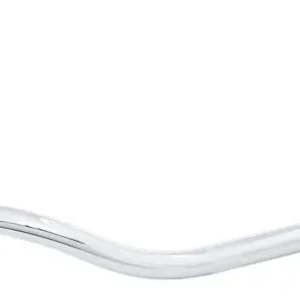 Highway Hawk Lenker "Beachbar" 940 mm breit 80 mm hoch für "1" (25,4 mm) Klemmung mit Verjüngung nach "7/8"" (22 mm) im Griffbereich chrom TÜV Neu