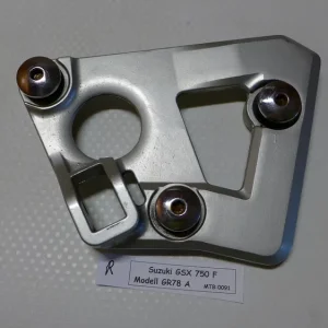 Finale Aktion Suzuki GSX 750F GR78A Fußrastenhalterung Fahrer rechts