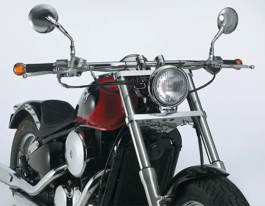 Wochenendangebot Gabelbrückensatz 5° 290 mm breit für Kawasaki VN 800 Vulcan mit TÜV