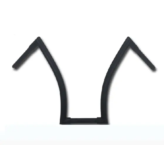 Highway Hawk Lenker "Bad Ape" 800 mm breit 440 mm hoch für "1" (25,4 mm) Klemmung mit 3 Loch Bohrung schwarz matt TÜV Online Kaufen