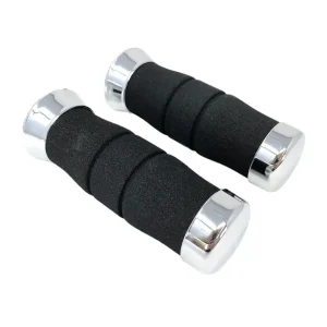 Highway Hawk Griffbezüge Lenkergriffe "Schaum-Griff." für 7/8" (22 mm) Lenker ohne Gaszugaufnahme - ohne herausnehmbaren Endkappen Top-Preis
