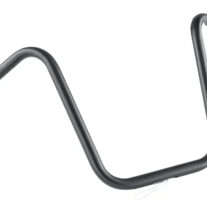 Highway Hawk Lenker "Bad Hawk" 825 mm breit 355 mm hoch für "1" (25,4 mm) Klemmung mit 3 Loch Bohrung schwarz matt TÜV Gratis Versand