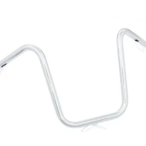 Neu Im Sortiment Highway Hawk Lenker "Bad Hawk" 825 mm breit 355 mm hoch für "1" (25,4 mm) Klemmung mit 3 Loch Bohrung chrom TÜV