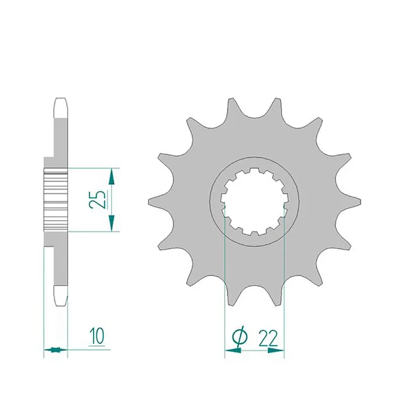 AFAM Ritzel #520 14 Zähne 21510-14 Nur Für Kurze Zeit