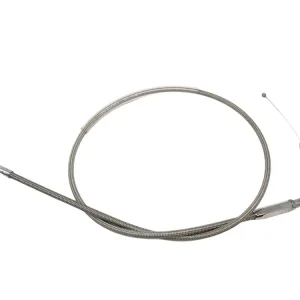 Gratis Versand Highway Hawk Stahlflex Gaszug B "Schließer" + 40 cm Yamaha XVS 950 A Midnight Star