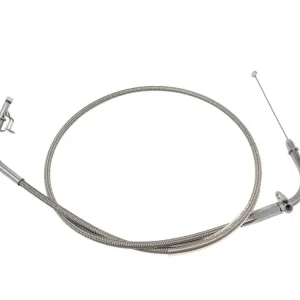 Highway Hawk Stahlflex Gaszug A "Öffner" + 40 cm Kawasaki VN 900 Custom Mega-Angebot