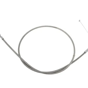 Billig Highway Hawk Stahlflex Gaszug A "Öffner" Originallänge Honda VT 750 ACE C2 - Honda VT 750 Black Widow