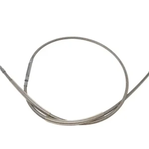 Highway Hawk Stahlflex Kupplungszug + 15 cm Kawasaki VN 900 Classic Garantierte Lieferung