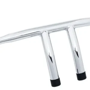 Schneller Versand Highway Hawk Lenker "Wishbone" 800 mm breit 200 mm hoch 1" (25,4  mm) mit M12 Gewinde chrom TÜV