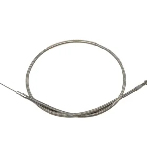 Expressversand Highway Hawk Stahlflex Kupplungszug + 15 cm Honda VT 750 ACE C2 - Honda VT 750 Black Widow