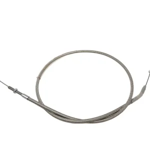 Highway Hawk Stahlflex Kupplungszug + 15 cm Yamaha XVS 650 Drag Star Classic Neu Im Sortiment