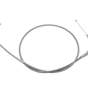 Highway Hawk Stahlflex Gaszug A "Öffner" + 15 cm Yamaha XVS 1100 Drag Star Finale Aktion