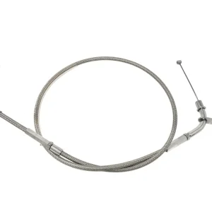 Must-Have Highway Hawk Stahlflex Gaszug A "Öffner" + 15 cm Kawasaki VN 800 Vulcan - Classic