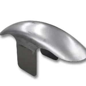 Motorrad Schutzblech "Short" für Vorderräder für 16" - 21" stahl roh Aktuell