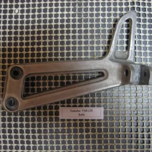 Yamaha TDR 125 5AN Rastenaufnahme Sozius links Preisknaller