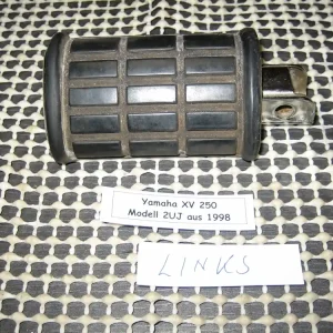 Yamaha XV 250 2UJ Fußraste Fahrer links Kostenfreie Lieferung