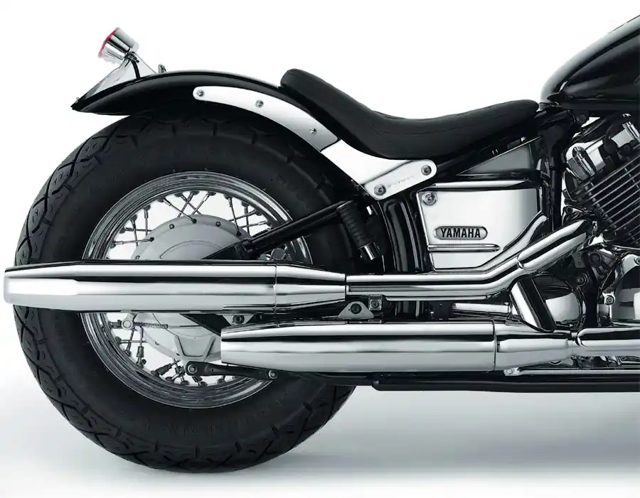 Heißes Angebot Heckteilstreben (1 Paar) für Yamaha XVS 650 Drag Star und Drag Star Classic TÜV