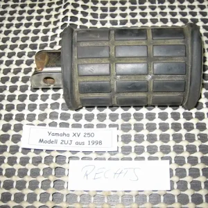 Yamaha XV 250 2UJ Fußraste Fahrer rechts Kostenfreie Lieferung