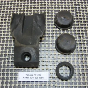 Yamaha XV 250 2UJ Tankauflagegummis Schneller Versand