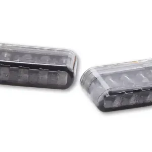 Top-Preis HIGHSIDER smart Shorty LED Blinker-Modul Linse Rauchgrau (Paar), Vorn & Hinten