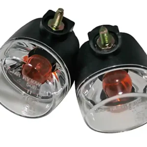 HIGHSIDER smart ATV Glühlampen Blinker Gehäuse Schwarz / Linse Klar (Paar), Vorn & Hinten Sofort Bestellen