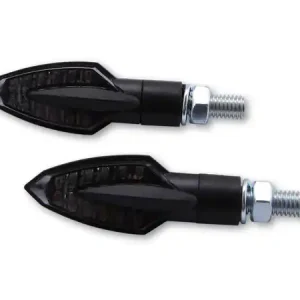 Jetzt Bestellen HIGHSIDER smart Vinci LED Blinker Gehäuse Schwarz / Linse Rauchgrau (Paar), Vorn & Hinten