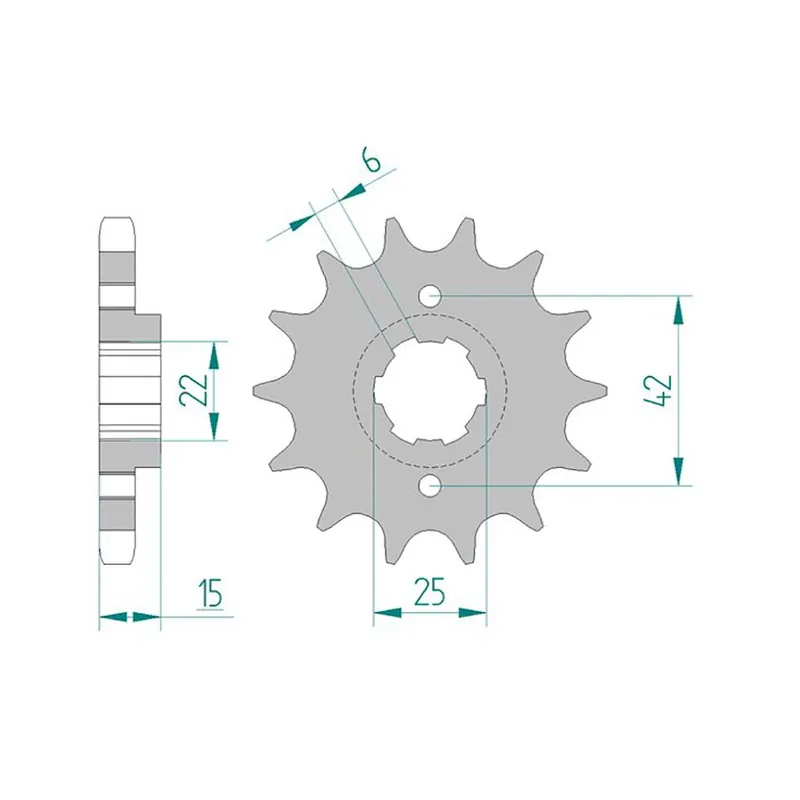 Sale AFAM Ritzel #530 16 Zähne 20402-16