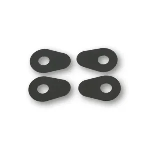 Sale HIGHSIDER smart Montageplatten Indy Spacer Aluminium Schwarz, Für diverse Yamaha