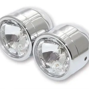 Bestseller HIGHSIDER smart Set Mit 2 Scheinwerfern Chrom Fernlicht und Abblendlicht, E-geprüft (Paar)