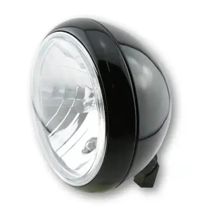 Preisreduziert HIGHSIDER smart 7 Zoll Hauptscheinwerfer Yuma 2 Schwarz E-geprüft (1Stck)