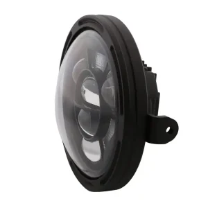 Jetzt Kaufen HIGHSIDER pro 7 Zoll Scheinwerfer Frame-R1 Typ 11 LED Schwarz Seitliche Befestigung