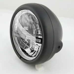 HIGHSIDER pro 5 3/4 Zoll Scheinwerfer Pecos Typ 12 LED Schwarz Seitliche Befestigung, Mit TFL Schnäppchen
