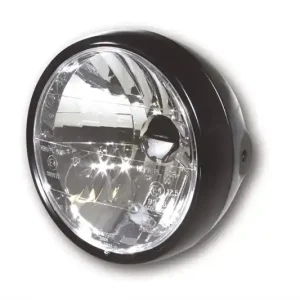 Mega-Angebot HIGHSIDER smart 6 1/2 Zoll Scheinwerfer, Schwarzes Metallgehäuse, Mit Standlicht, E-geprüft (1Stck)