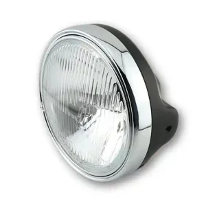 Angebot HIGHSIDER smart 7 Zoll LTD Scheinwerfer Schwarz H4-Einsatz Mit Geprägtem Glas, E-geprüft (1Stck)