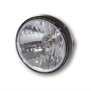 HIGHSIDER smart 7 Zoll Scheinwerfer Reno 2 Schwarz E-geprüft (1Stck) Echt