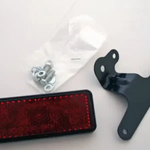 Sonderangebot HIGHSIDER smart Rückstrahler Rot Mit Universalhalter, 91,5 x 36 mm (1Stck)