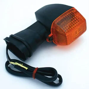 HIGHSIDER smart Kawasaki Style Glühlampen Blinker Gehäuse Schwarz / Linse Orange (Stück), Vorn & Hinten Knallerangebot