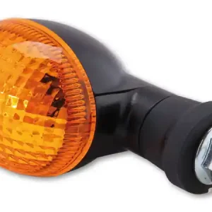 Rabatt HIGHSIDER smart Mini Glühlampen Blinker Gehäuse Schwarz / Linse Orange (Paar), Vorn & Hinten