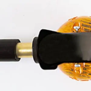 Online Kaufen HIGHSIDER smart Ochsenauge Glühlampen Lenkerendenblinker Gehäuse Schwarz / Linse Orange (Paar), Vorn & Hinten