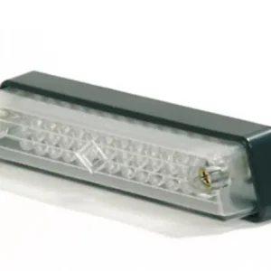 Gratis Versand SHIN YO LED-Nebelschlussleuchte mit langem Anschlusskabel, Glas transparent, E-geprüft.